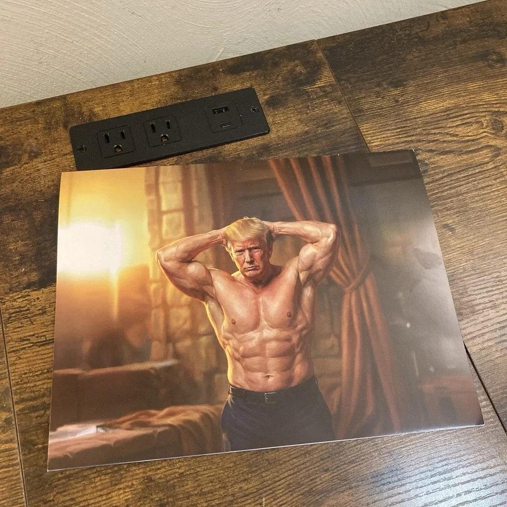 Sexy Trump 2026 Calendar AI‎ Parody